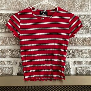 Cropped Stretch T-Shirt